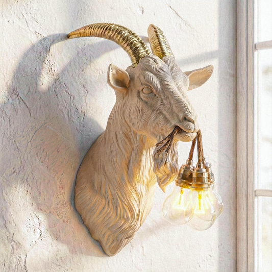 Lampada Capra Rovere 30% Fibre di Legno LINEA TRIPLE