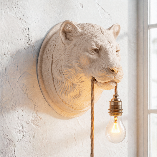 Lampada Leonessa Rovere 30% Fibre di Legno