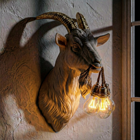 Lampada Capra Rovere 30% Fibre di Legno LINEA TRIPLE