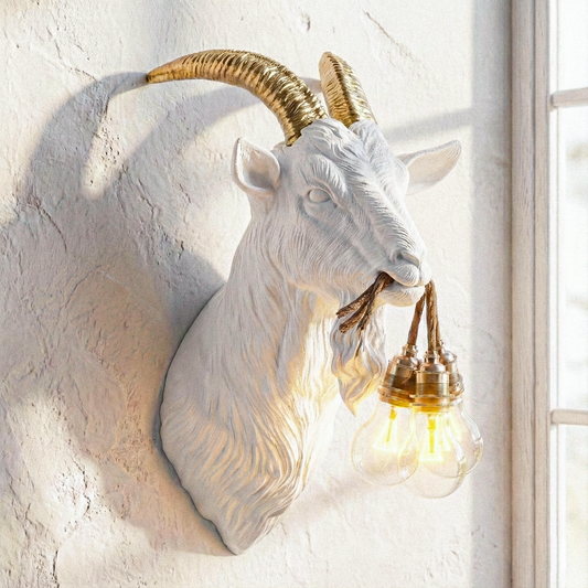 Lampada Capra Travertino LINEA TRIPLE