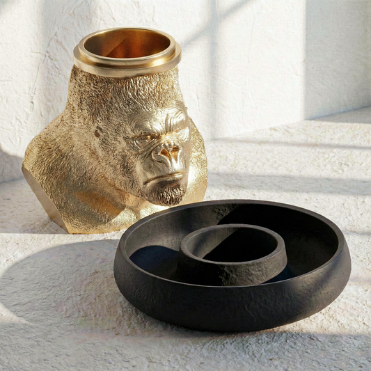 Porta-Snack Gorilla Oro