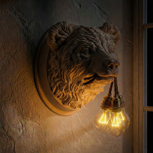 Lampada Orsetto Rovere 30% Fibre di Legno LINEA TRIPLE