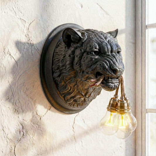 Lampada Leopardo Nero LINEA TRIPLE