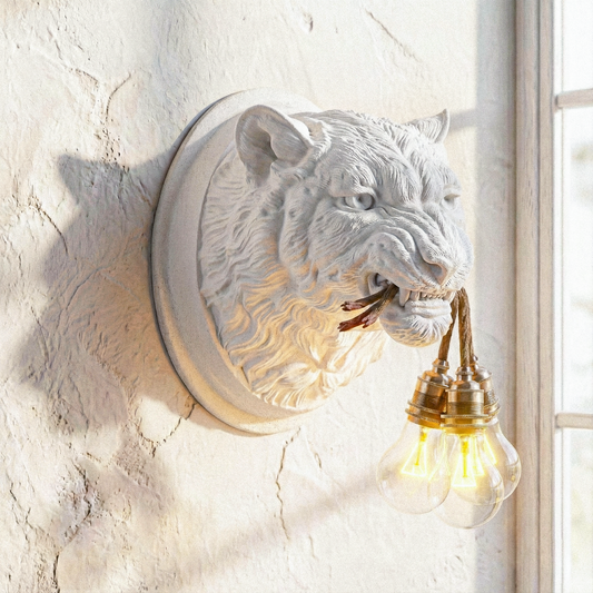 Lampada Leopardo Travertino LINEA TRIPLE