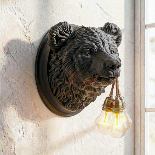 Lampada Orsetto Nero LINEA TRIPLE