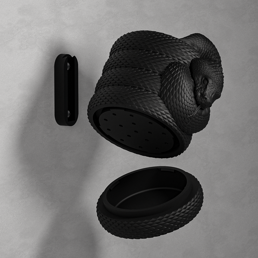 Vaso Vipera Nero