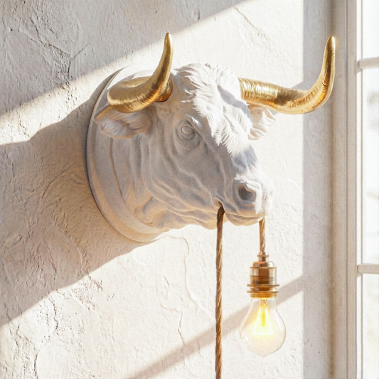 Lampada Toro Travertino